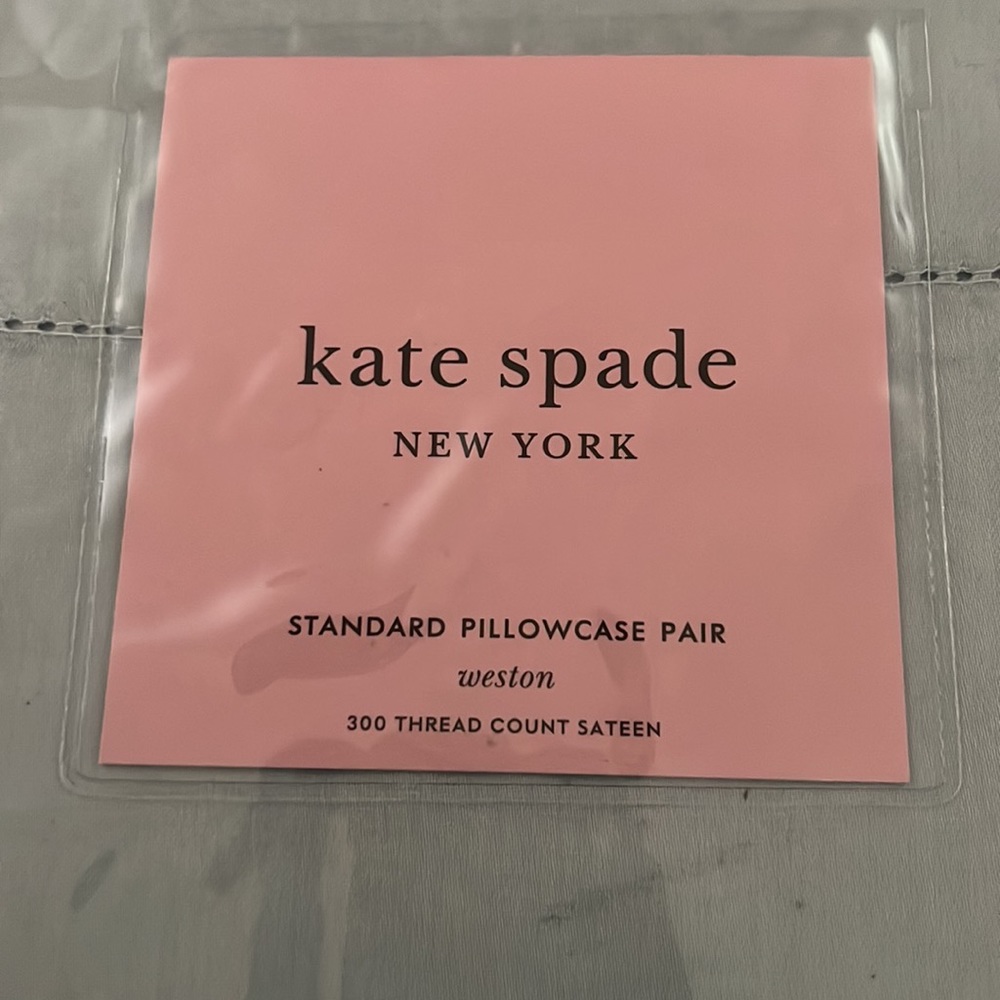 ♠️ Kate Spade Standard Pillowcases - Picture 3 of 12